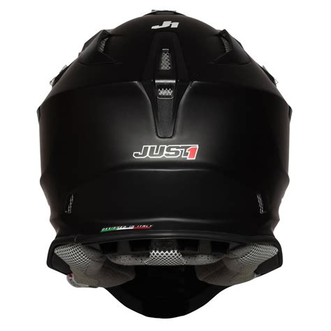 Casco Just 1 J18 Solid Nero Opaco MotoStorm It