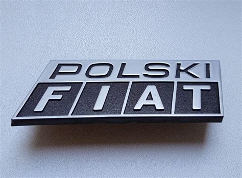 Emblemat Polski Fiat 126p znaczek maluch logo FSM Chorzów Kup teraz