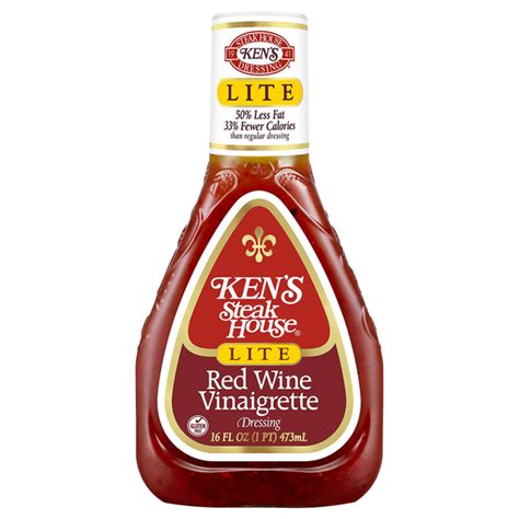 Save On Ken S Steak House Red Wine Vinaigrette Lite Salad Dressing