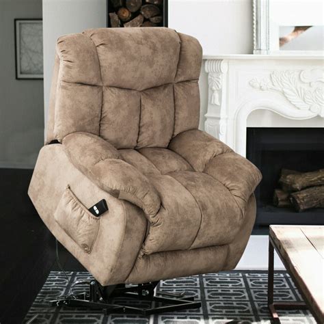 Electric Recliner Chair, Heavy Duty Power Lift Recliners for Elderly ...