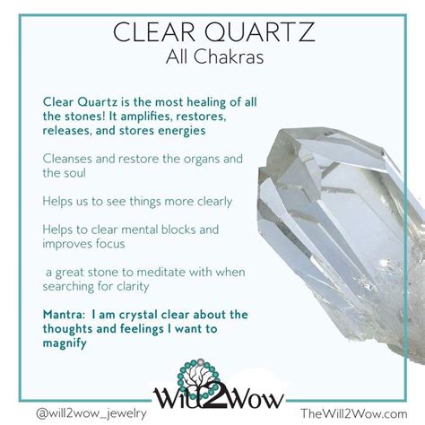 Clear Quartz The Master Healing Crystal Crystals Spiritual Crystals Crystals Healing Properties