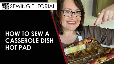 🧵 How To Sew A Diy Casserole Dish Hot Pad Youtube