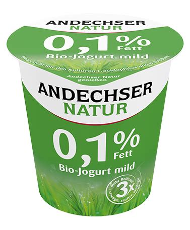 Bio Jogurt Mild Fett G Andechser Natur