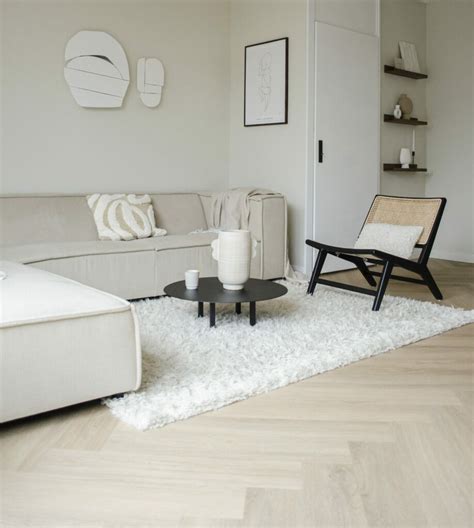 Visgraat Pvc Vloer Vivian Beige Eiken Xl Stile Floors