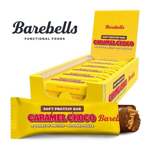 Barebells Protein Bar Box Caramel Choco 12x55g