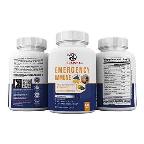 Emergency 10 In 1 Natural Immune Support Supplement Vitamin C Vitamin E