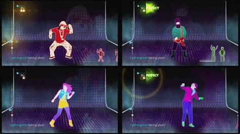 Just Dance 4 Party Master Good Feeling All Choices Song Swap 5 Stars Youtube