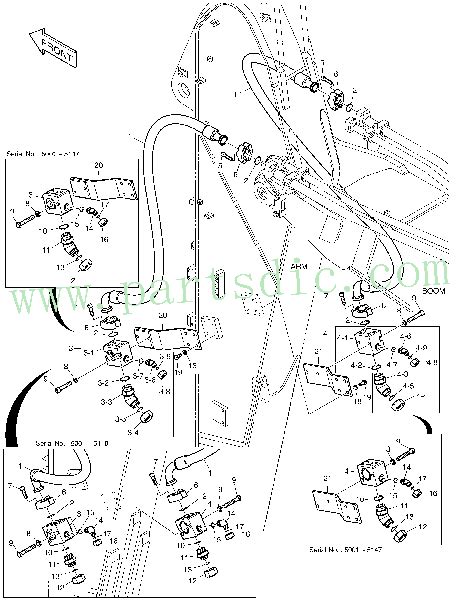 Valve Stop R H B Spare Parts Suitable For Doosan Dx Lc For