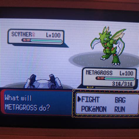 [3] Shiny Scyther in Emerald Battle Frontier : r/ShinyPokemon