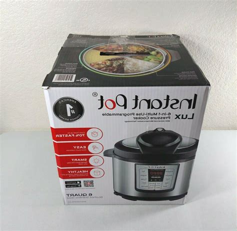 Instant Pot Ip Lux V Programmable Electric Pressure Cooker