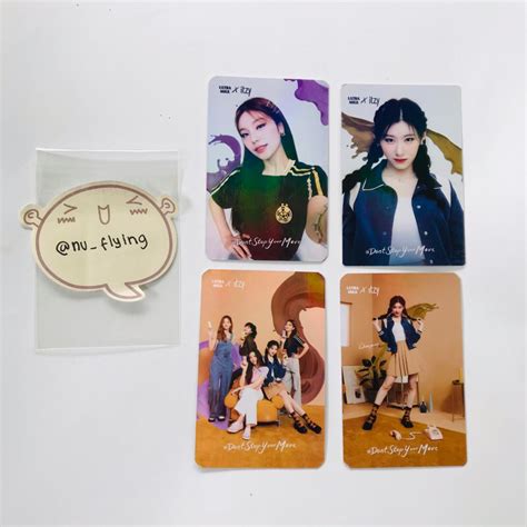 Jual Itzy X Ultra Milk Photocard Pc Ultramilk Yeji Chaeryeong Grup