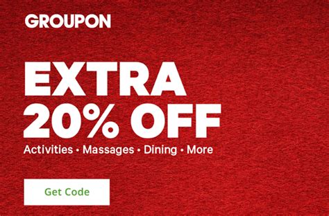 Groupon Sale 20 Discount With Code Sale Danny The Deal Guru