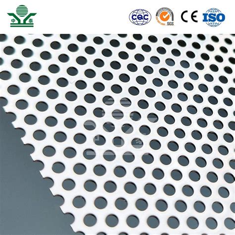 Zhongtai Steel Perforated Metal Mesh China Manufacturers Perforated