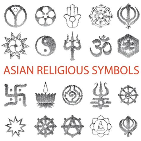 Asian Religious Symbols Telegraph