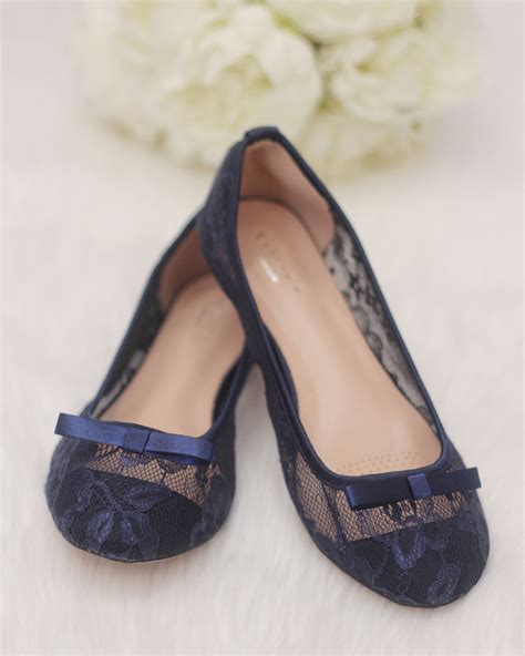 Womens Navy Blue Ballet Flats At Consuelo Jaramillo Blog