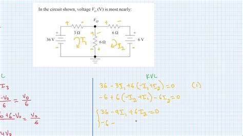 How To Use Kcl And Kvl In Circuit Analysis Youtube