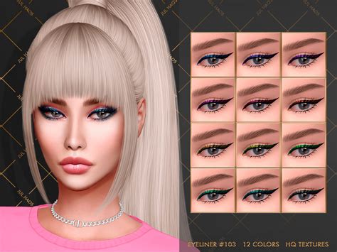 Jul Haos [cosmetics] Eyeliner 103 The Sims 4 Catalog