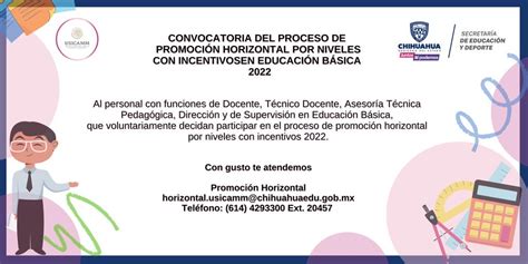 Convocatoria del proceso de Promoción Horizontal por niveles con