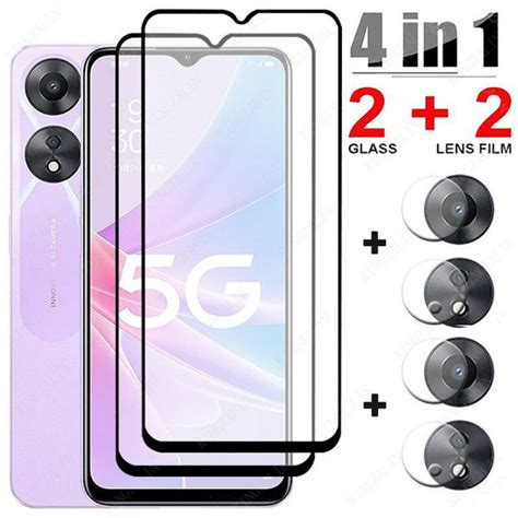 9hd 4 In 1 Screen Protector Full Protective Glass For Oppo A78 A56s A17 A58 Reno 9 8 Pro Find X6