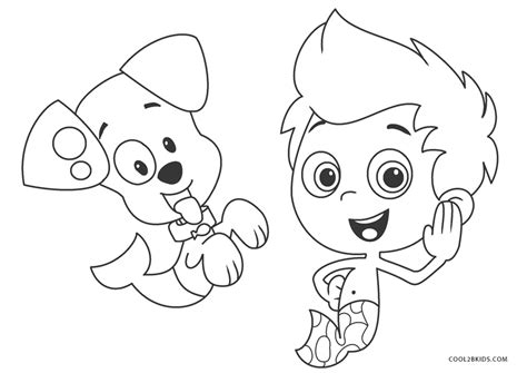 Bubble Guppies Coloring Sheets Printable