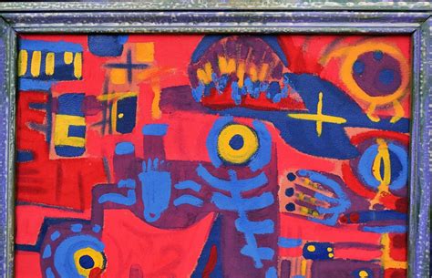 Proantic Peinture abstraite Étudiants 68 Rue Gay Lussac Collectif d