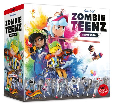 Foxgames Gra Planszowa Zombie Teenz Ewolucja FoxGames Sklep EMPIK