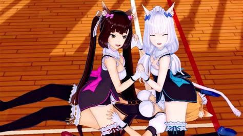 FUTA NEKOPARA MAPLE X CHOCOLA AND VANILLA D HENTAI Pornhub