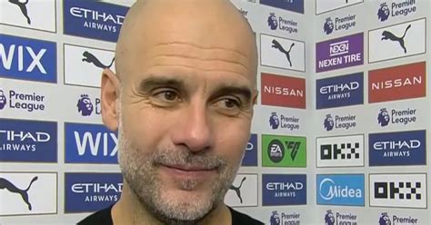 Pep Guardiola Hits Back At Erling Haaland Critics After Brentford Goal