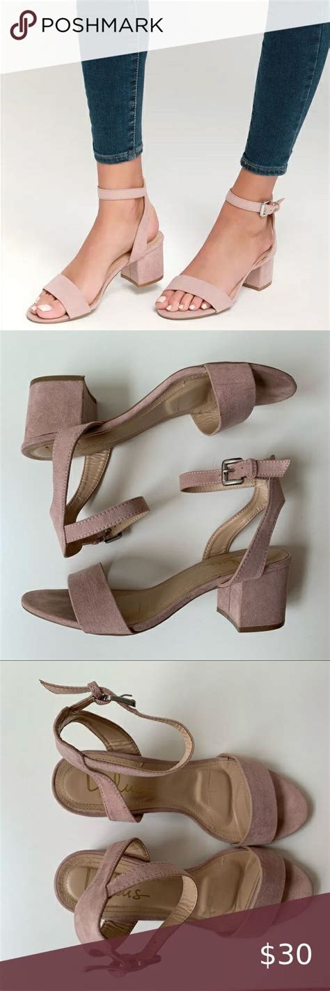 Lulus Blush Pink Suede Block Heels Suede Block Heels Pink Suede