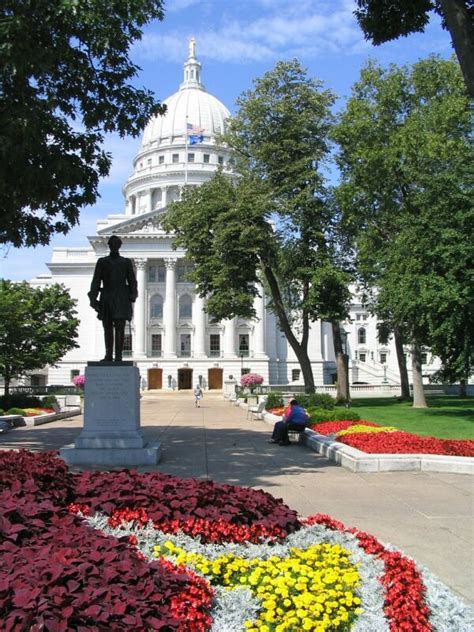 State Capitol Building, Madison, Wisconsin- spent a decent amount of ...