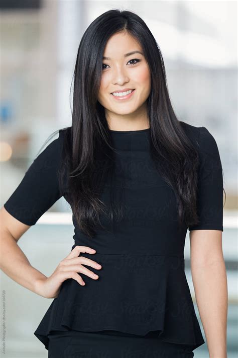 "A Portrait Of A Beautiful Asian Woman Smiling" by Stocksy Contributor ...