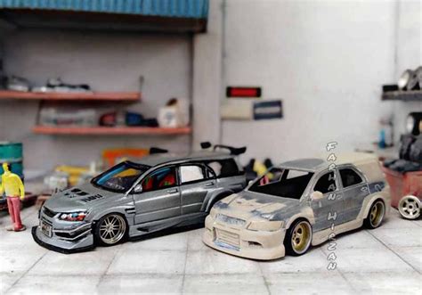 Evo 9 Wagon build (1) - Custom Hot Wheels & Diecast Cars