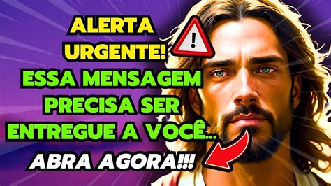 URGENTE DEUS REVELOU ALGO INCRÍVEL SOBRE VOCÊ NESSA MENSAGEM YouTube