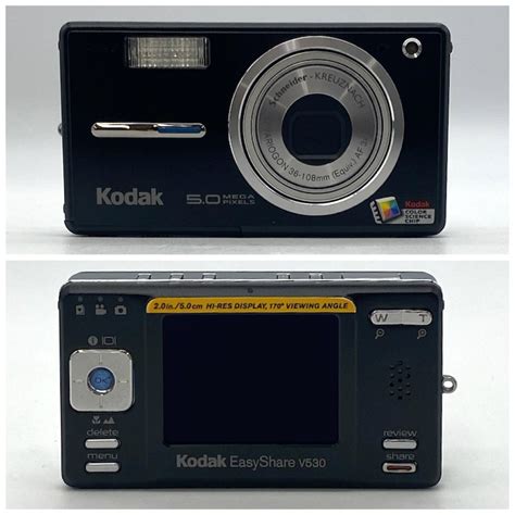 Yahooオークション 1円～kodakコダックeasysharev530付属品付