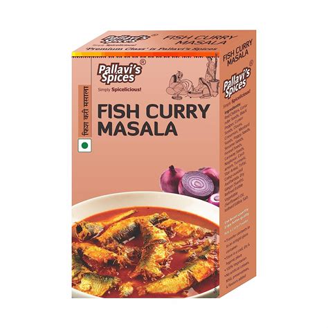 Pallavi S Spices Fish Curry Masala Delectable Fish Curry Spice Blend