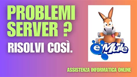 Server Emule Funzionano Sub Ita Eng Youtube