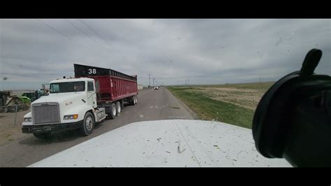 Peterbilt 379 Cummins N14 Loaded And Heading To The Pit Youtube