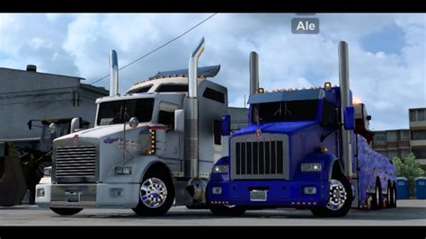 ATS KENWORTH T600 CON UN FULL DE PLANAS EN EL MAPA DE MAPKALO 1 47 PC