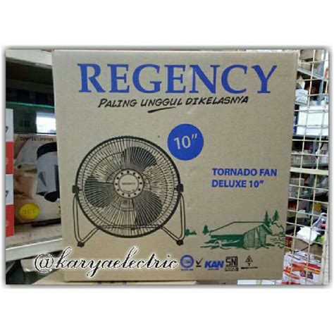 Jual Kipas Angin Lantai Regency Tornado Fan Di Lapak Peony