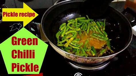 Instant Green Chilli Pickle हरी मिर्च का अचार बनाये २ मिनट में Punjabi Style By Mrs Dixit