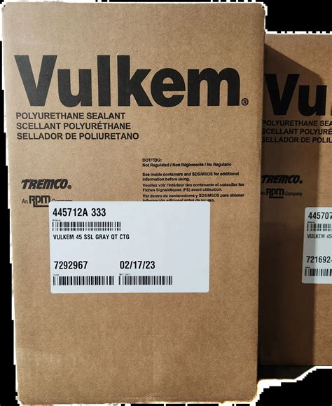 Tremco Vulkem Ssl Oz Tube Metrosealant