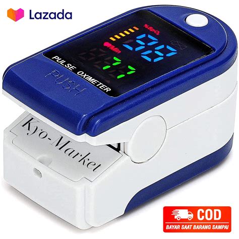 Bisa Cod Pulse Oximeter Lk87 Denyut Nadi Pemasangan Ujung Jari