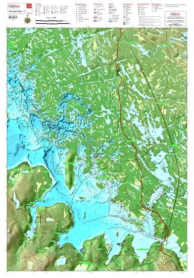 Georgian Bay Islands National Park Map