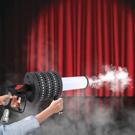 Co Cannon Jet Fog Smoke Spraying Machine Fogger Dj Disco Stage Effects