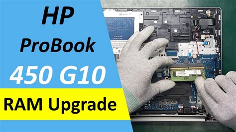 Hp Probook G Laptop Disassembly And Ram Upgrade Options