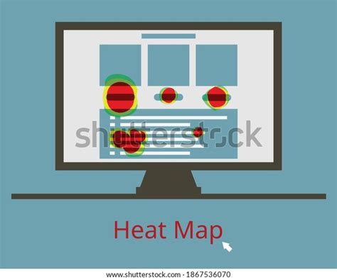 Data Visualization Technique Called Heatmap Webpage Stock Vector (Royalty Free) 1867536070 ...