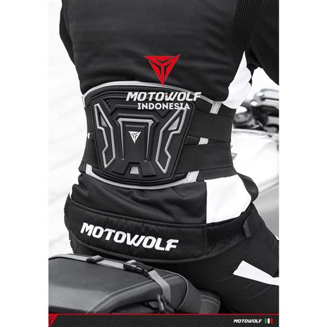 Jual Waist Belt Touring Motoran Motowolf Penahan Getaran Pinggang