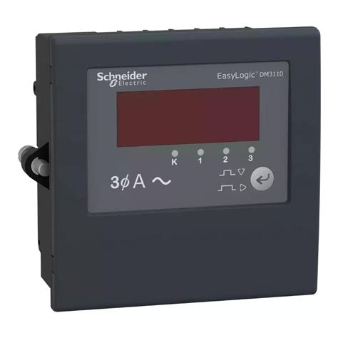 Buy Easylogic Digital Panel 3000 Ampermeter 3 Phases Schneider Electric Indonesia