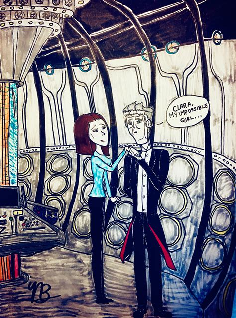 The Impossible Girl Doctor Who Drawing Doctor Who Drawings Girl