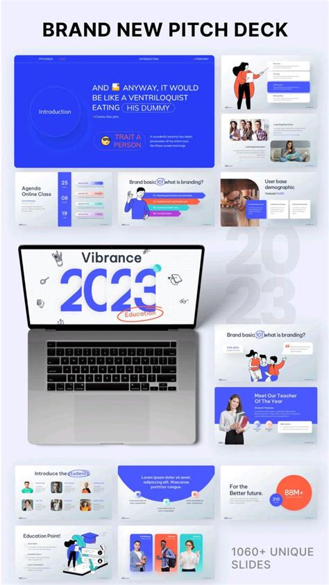 Brand New PowerPoint Template | 2023 Vibrance